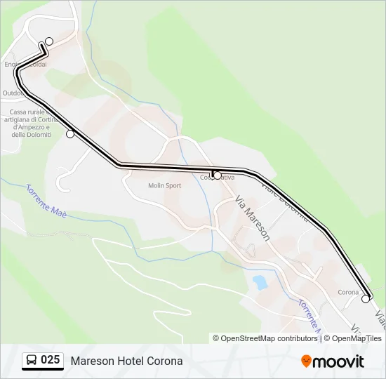 025 Bus Line Map