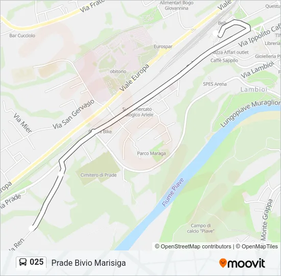 025 Bus Line Map