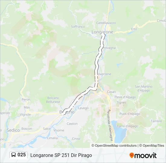 025 Bus Line Map