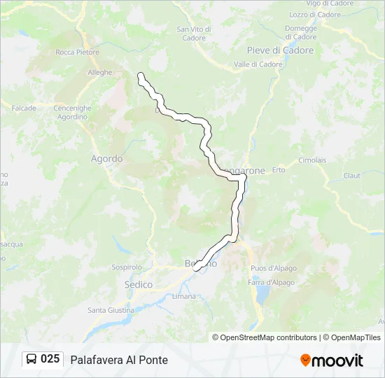 025 Bus Line Map