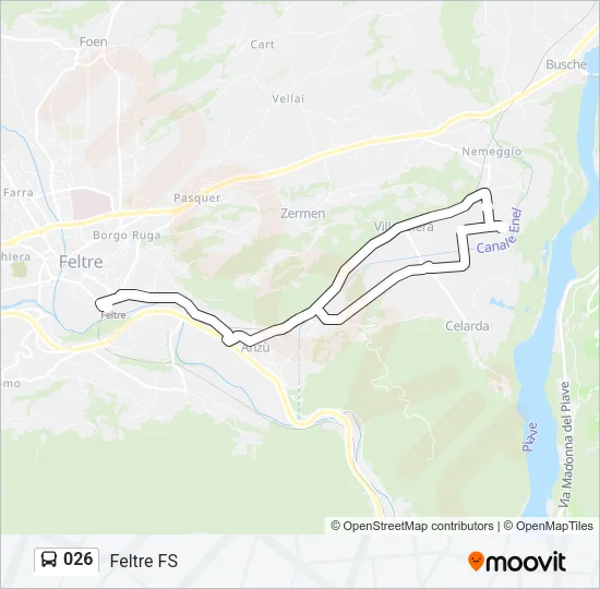 026 Bus Line Map