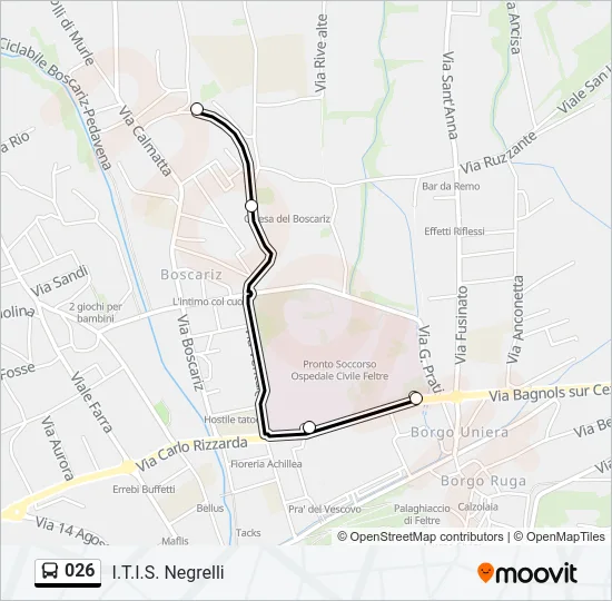 026 Bus Line Map