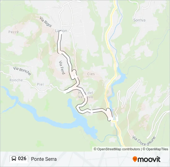 026 Bus Line Map