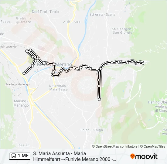 1 ME  Line Map