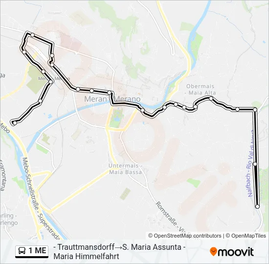 1 ME  Line Map