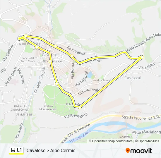 L1  Line Map