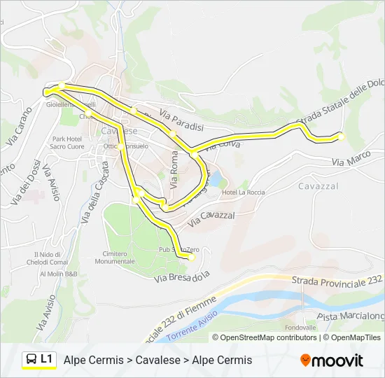 L1  Line Map