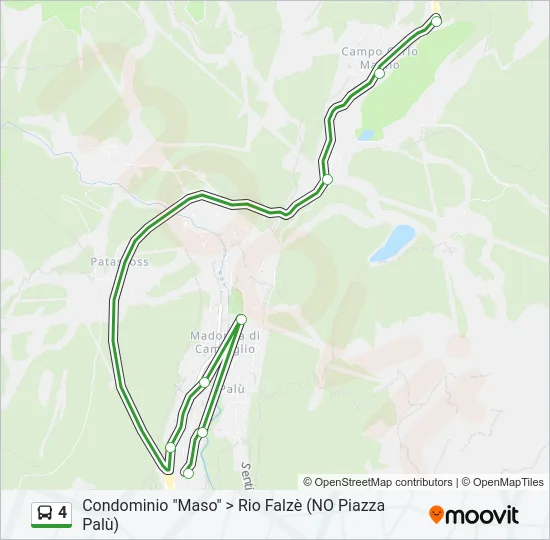 4 Bus Line Map