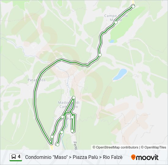 4 Bus Line Map