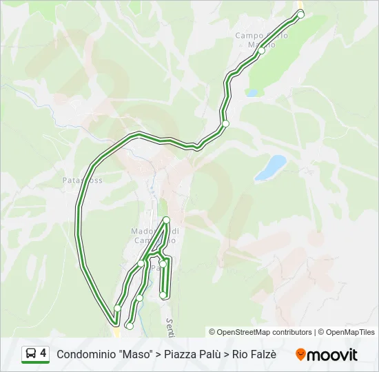 4 Bus Line Map