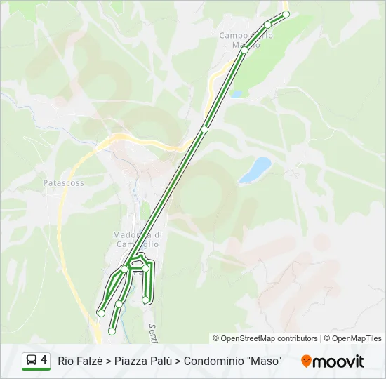4 Bus Line Map