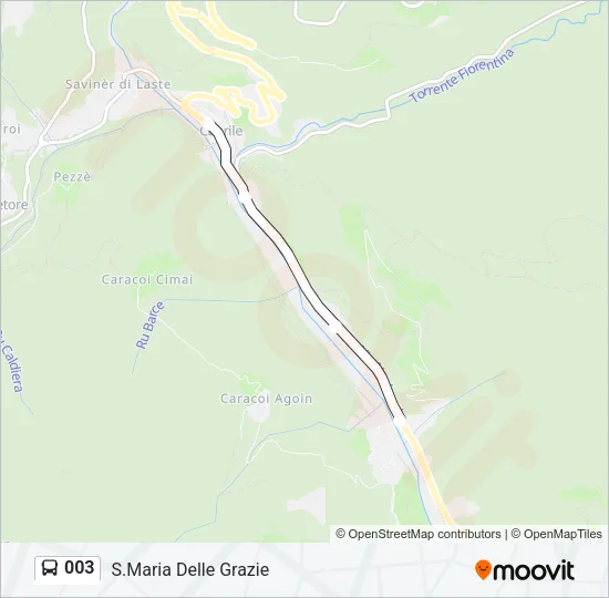 003 Bus Line Map