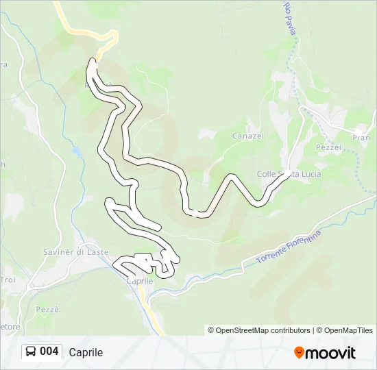 004 Bus Line Map
