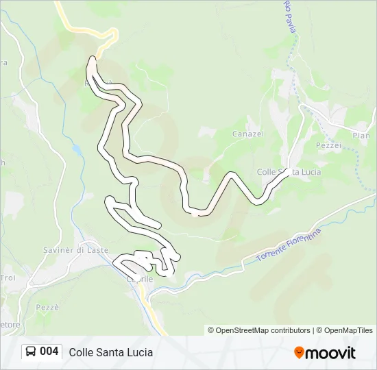 004 Bus Line Map