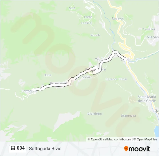 004 Bus Line Map