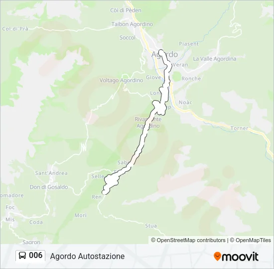 006 Bus Line Map