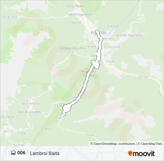 006 Bus Line Map