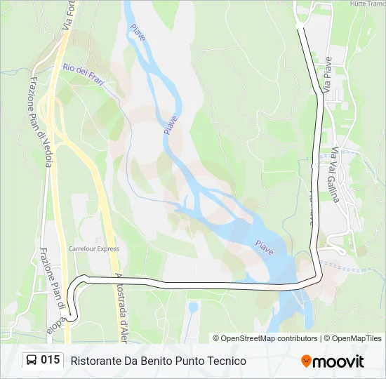 015 Bus Line Map
