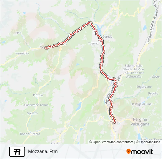 R35 Train Line Map