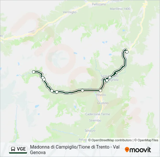 VGE Bus Line Map