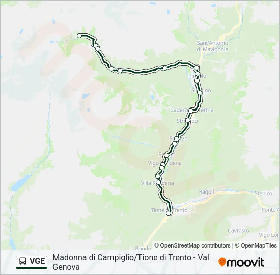 VGE Bus Line Map