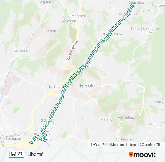 21  Line Map