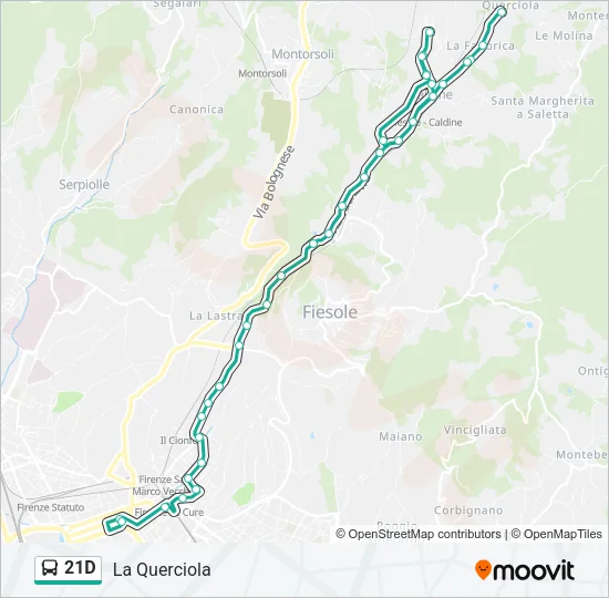 21D  Line Map