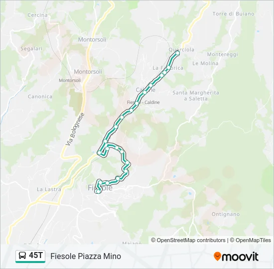 45T  Line Map