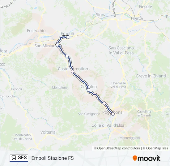SFS Bus Line Map