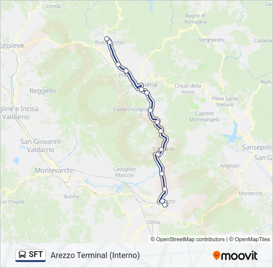 SFT Bus Line Map