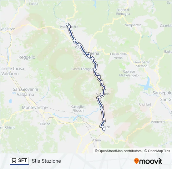SFT Bus Line Map