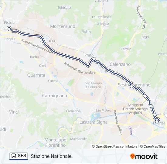 SFS Bus Line Map