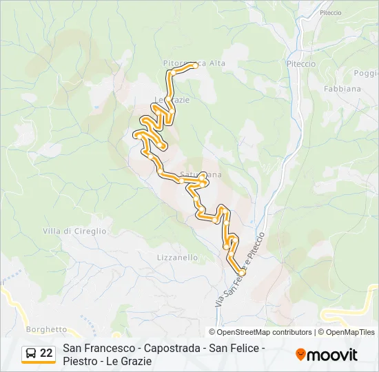 22  Line Map