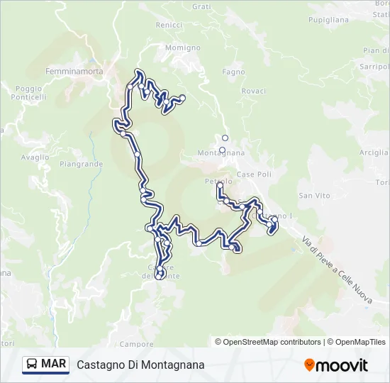 MAR  Line Map