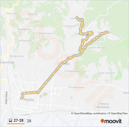 27-28  Line Map