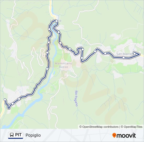 pit Route: Schedules, Stops & Maps - Popiglio (Updated)