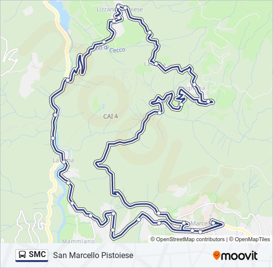 SMC bus Line Map