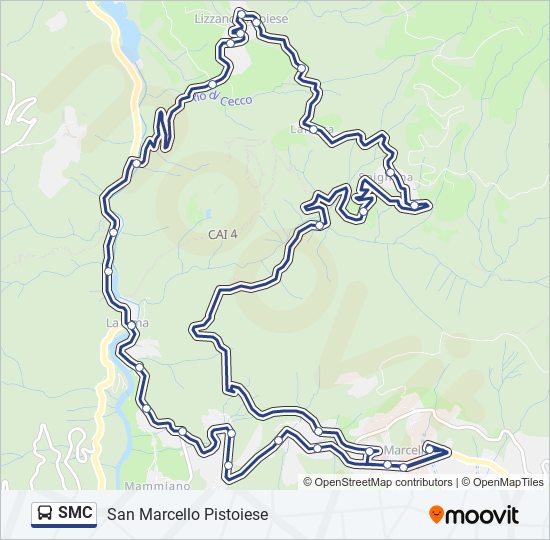 SMC bus Line Map