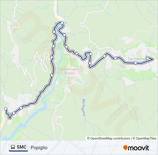 SMC bus Line Map