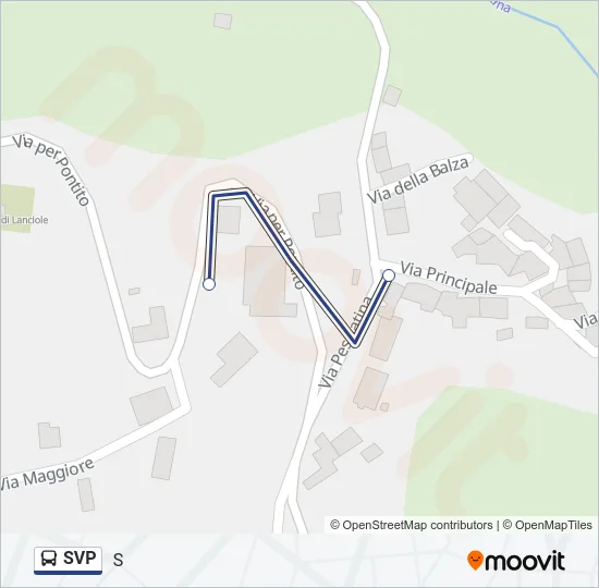 SVP Bus Line Map