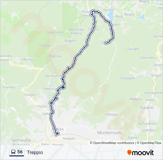 56  Line Map