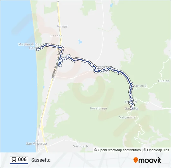 006 Bus Line Map