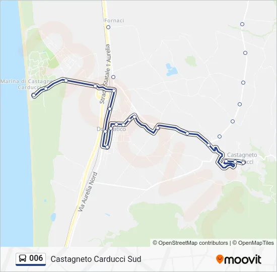 006 Bus Line Map