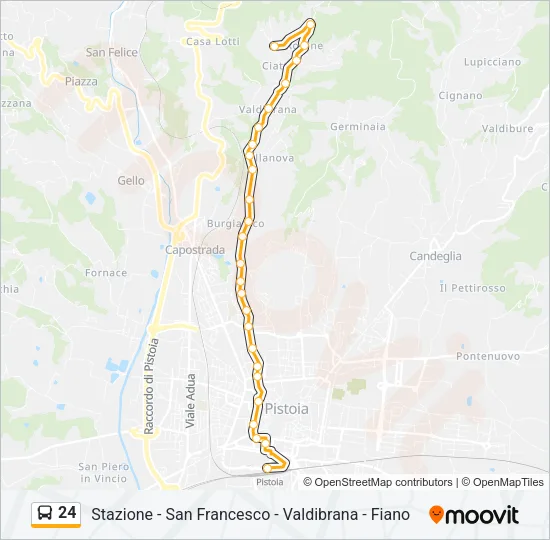 24  Line Map