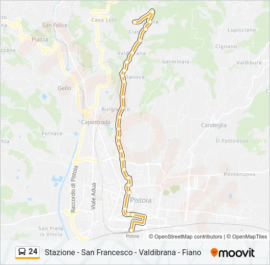 24  Line Map