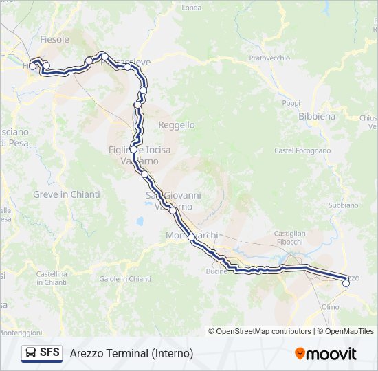 SFS Bus Line Map