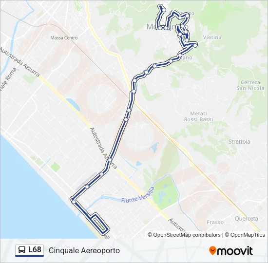 L68  Line Map