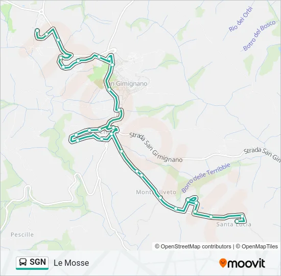 SGN Bus Line Map