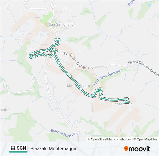 SGN Bus Line Map