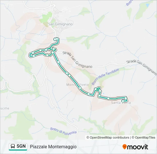 SGN Bus Line Map
